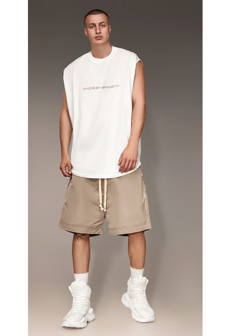 Бермуди Произведено от Society" - B16469 - Бежов" Made By Society