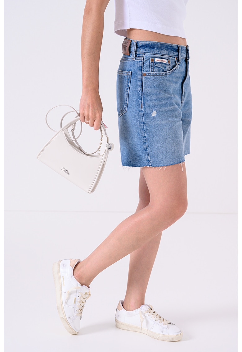 Бермуди от деним - Син CALVIN KLEIN JEANS