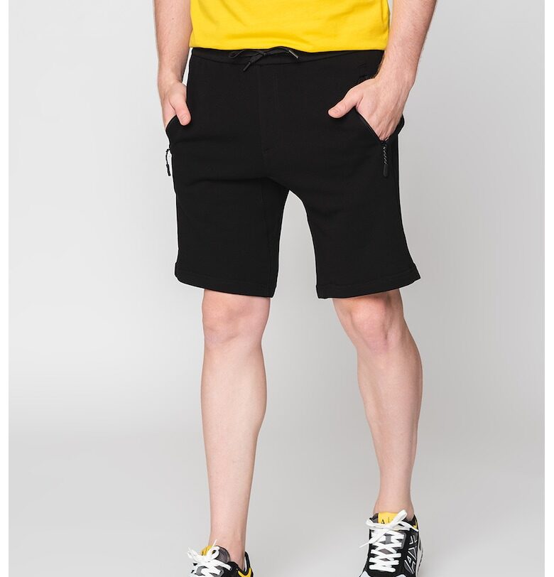 Бермуди с джобове с цип - Черен ARMANI EXCHANGE