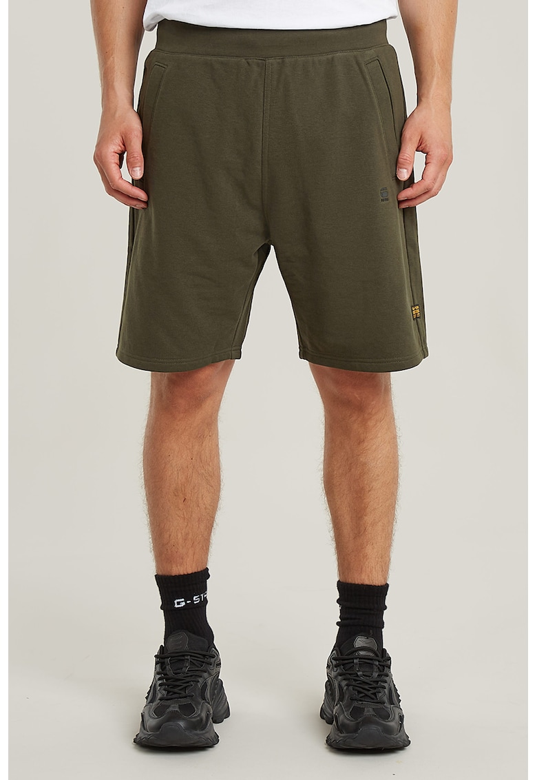 Бермуди с органичен памук - Маслинено зелено G-STAR