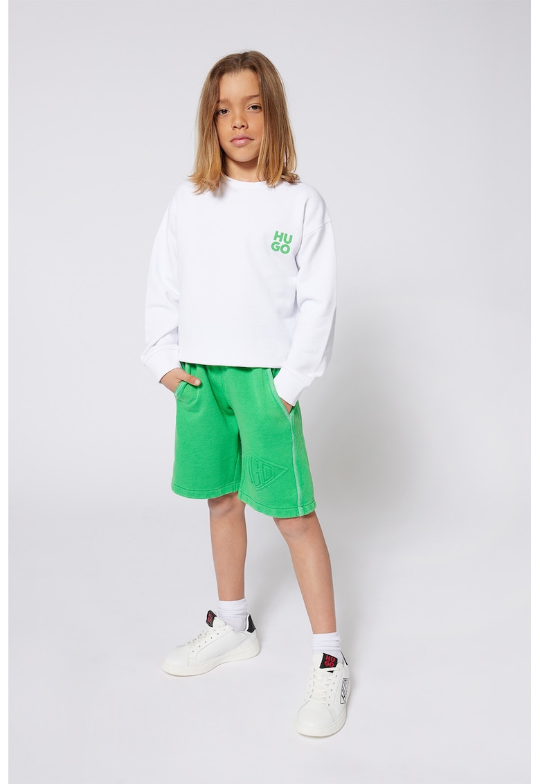 Бермуди с регулируема талия - Зелен HUGO