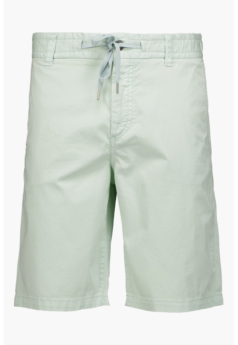 Бермуди чино със скосени джобове - Тюркоаз BOSS