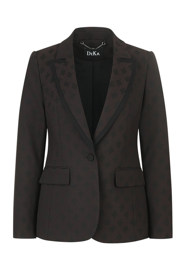 Блейзър с лого принт DiKa