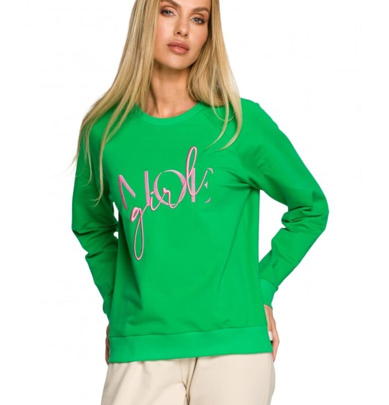 Блуза . Със зелено - Зелен MOE