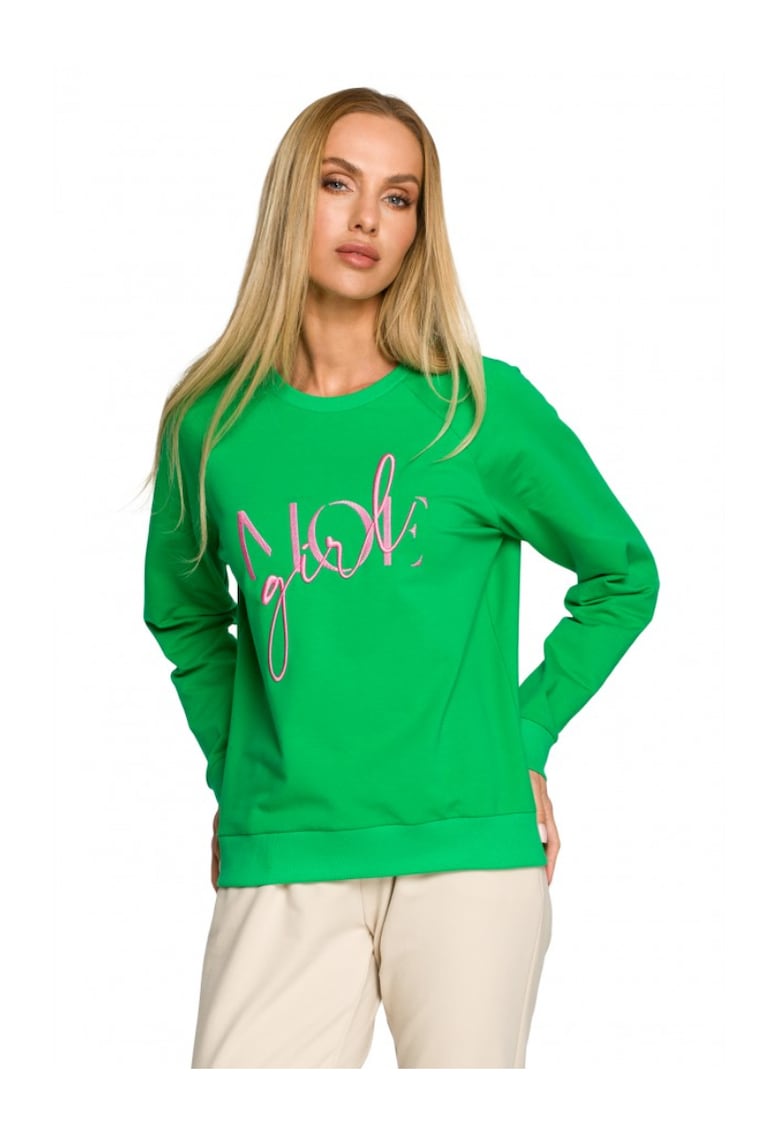 Блуза . Със зелено - Зелен MOE