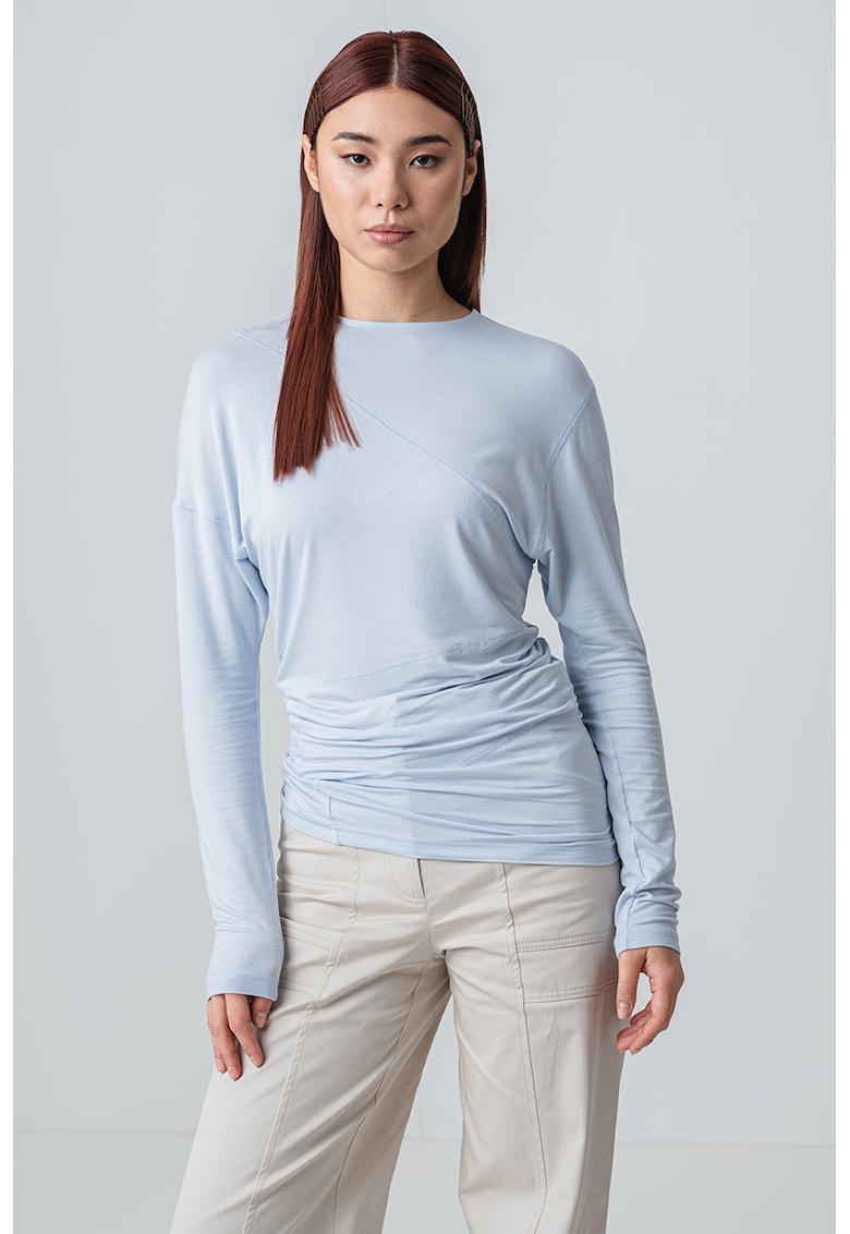 Блуза Loira с набирания - Лавандула MaxCo