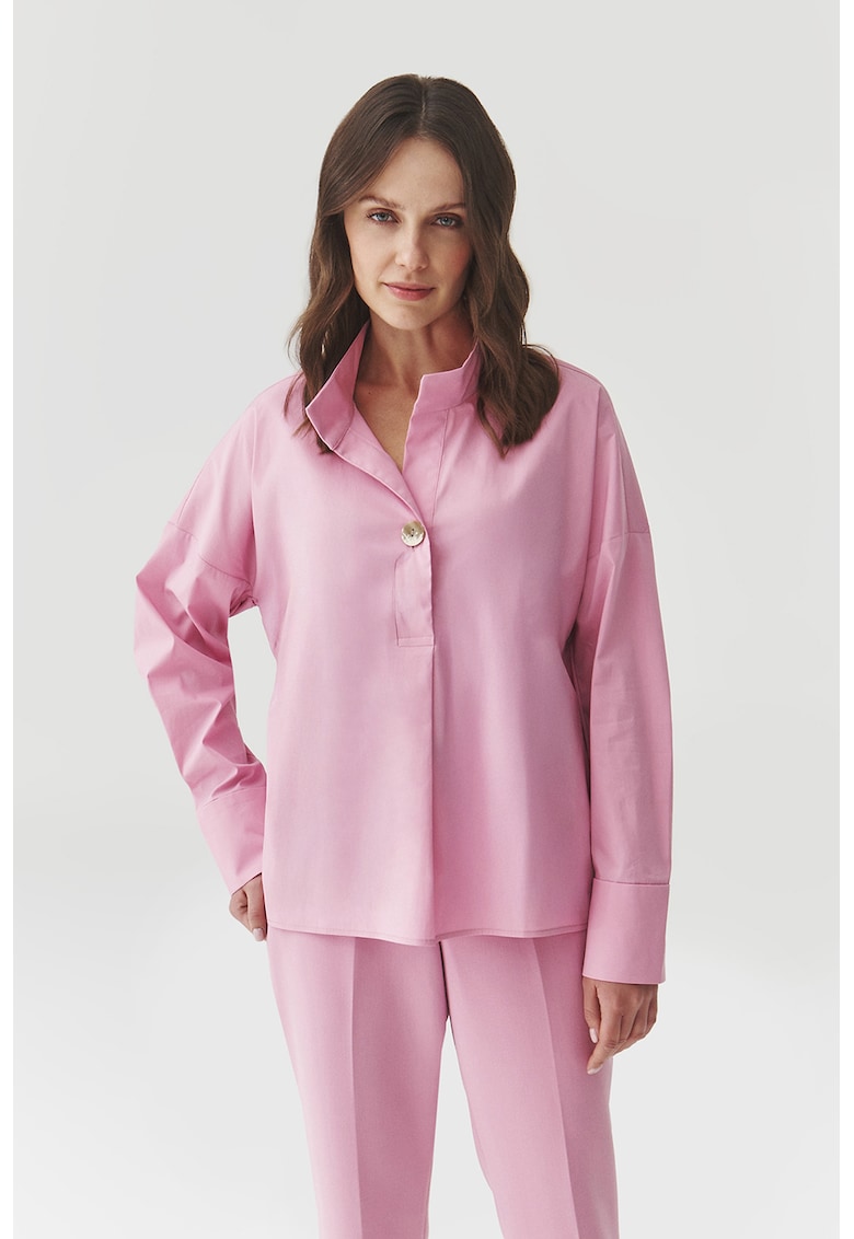 Блуза Lotari с памук - Пастелнорозов Tatuum