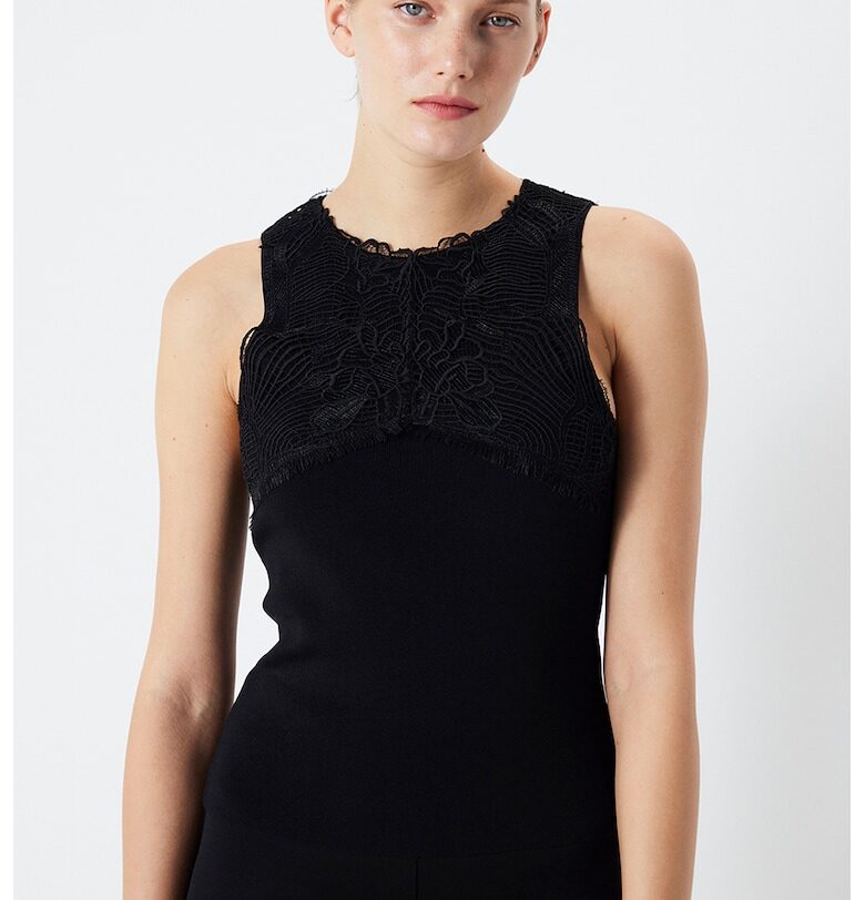 Блуза без ръкави - Черен Ipekyol