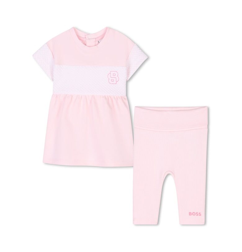 Блуза и клин - 2 части - Светлорозов BOSS Kidswear