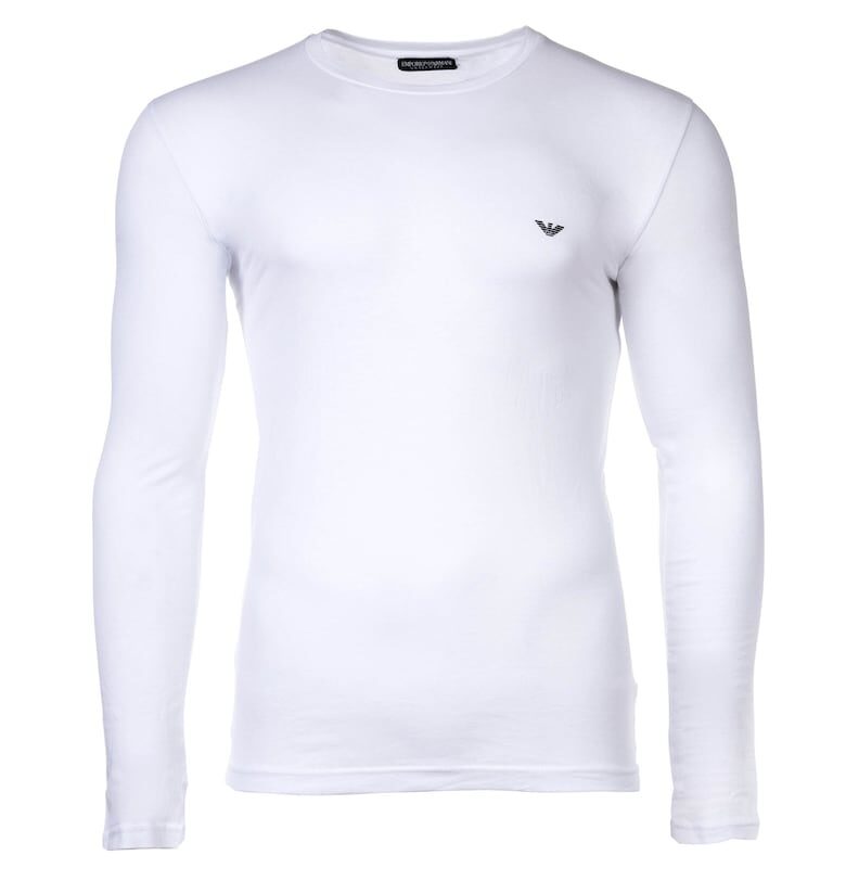 Блуза по тялото с лого Emporio Armani