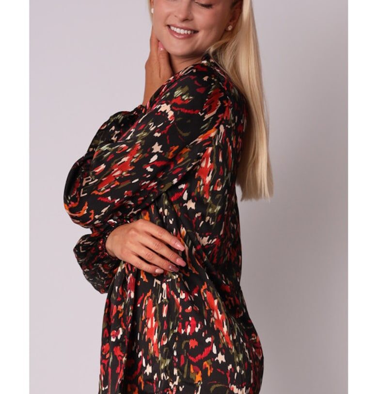 Блуза с абстрактен модел TA534 - Многоцветен Ax Paris