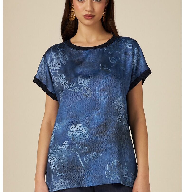 Блуза с контрасти Oltre