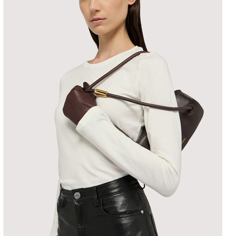 Блуза с овално деколте - Бял Trussardi