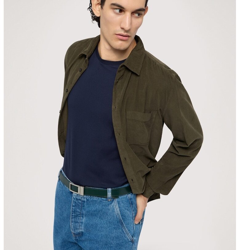 Блуза с овално деколте - Въглен сиво Trussardi