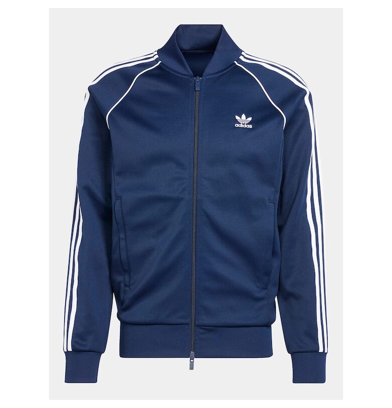 Блуза с цип и лого - adidas