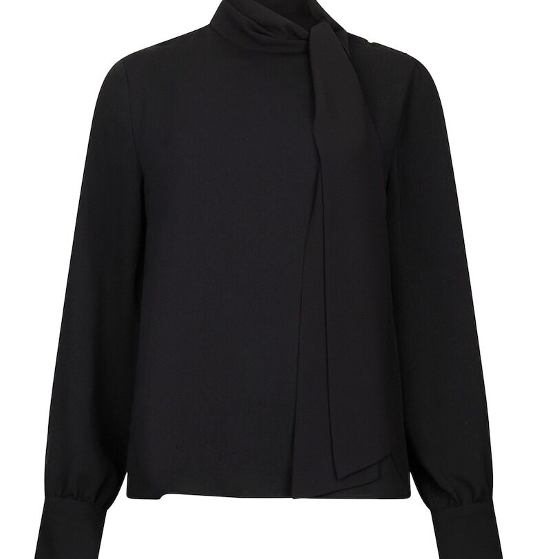 Блуза с шалче - Черен Liu Jo