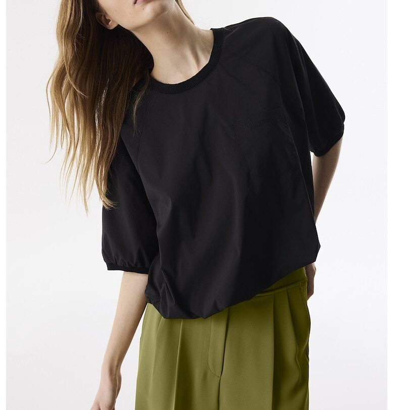 Блуза със средни ръкави - Черен TWIST