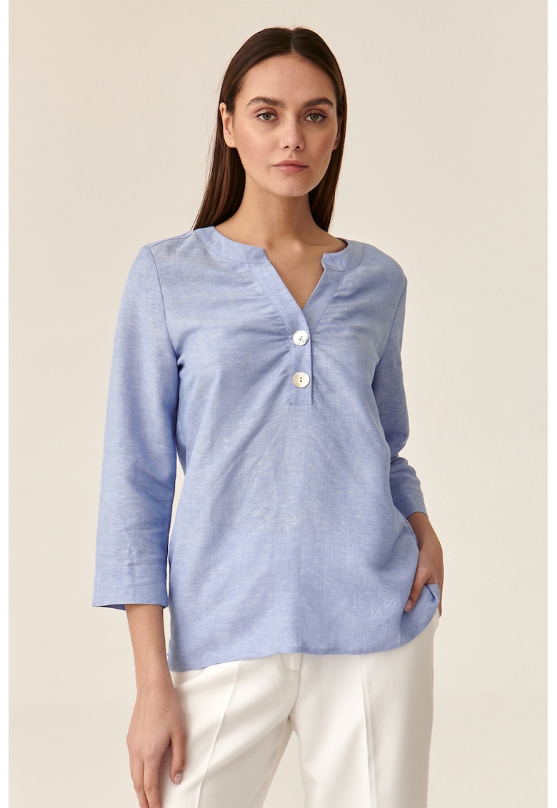 Блуза тип туника с лен Tatuum
