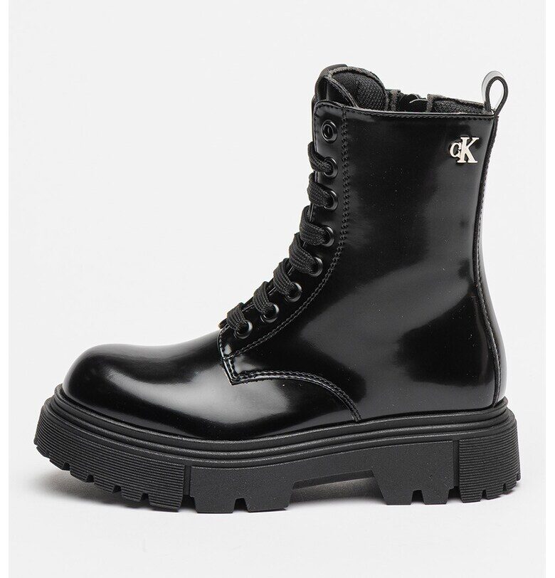 Бляскави боти - Черен CALVIN KLEIN