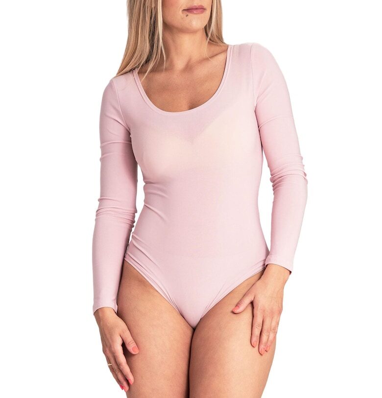 Боди  Розов - Полиестер/Еластан - Розово Figl