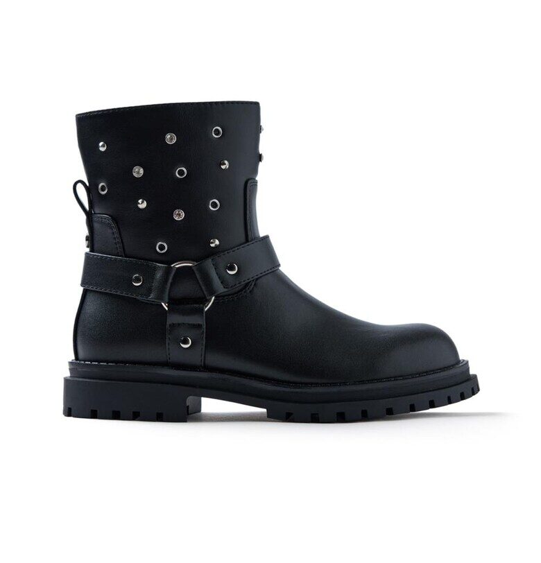 Боти Akeley от еко кожа - Черен Gioseppo