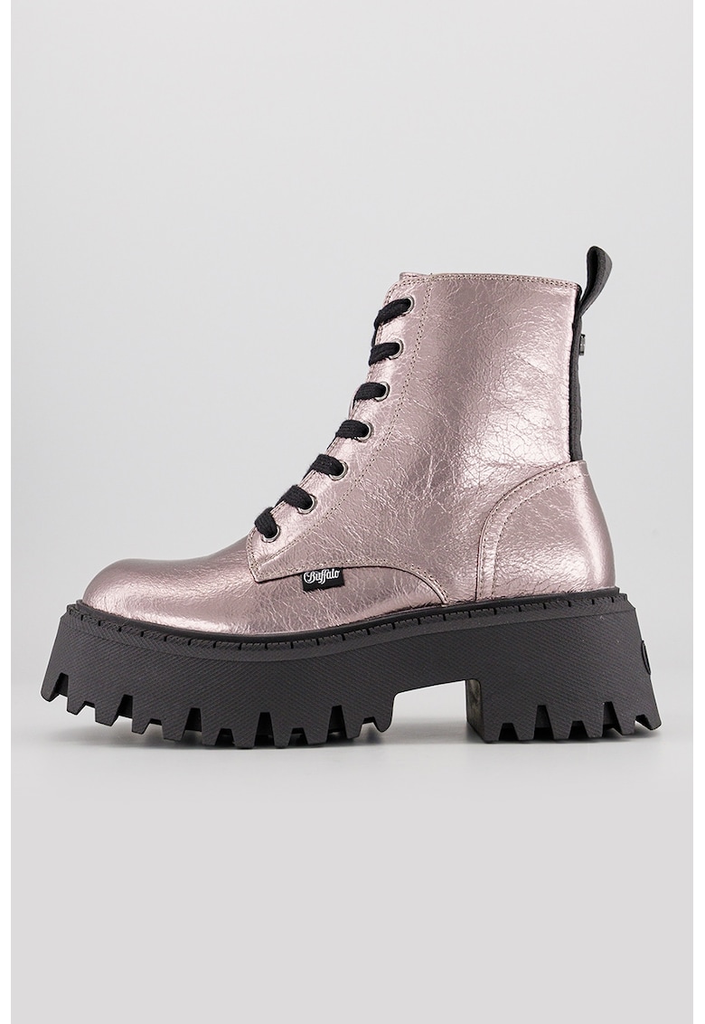 Боти Aspen с ток и връзки - Сребрист Buffalo