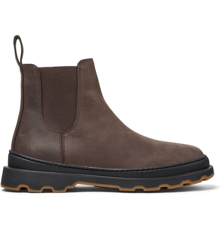 Боти Brutus+ тип Chelsea от кожа - Кафяв Camper