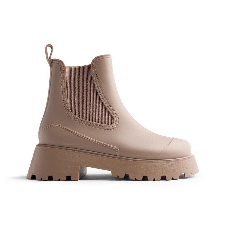 Боти Chelsea от еко кожа - Сиво-кафяв Gioseppo