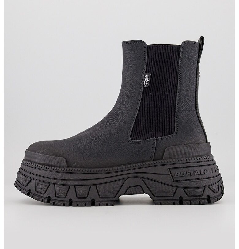 Боти Fusion Chelsea от еко кожа - Черен Buffalo
