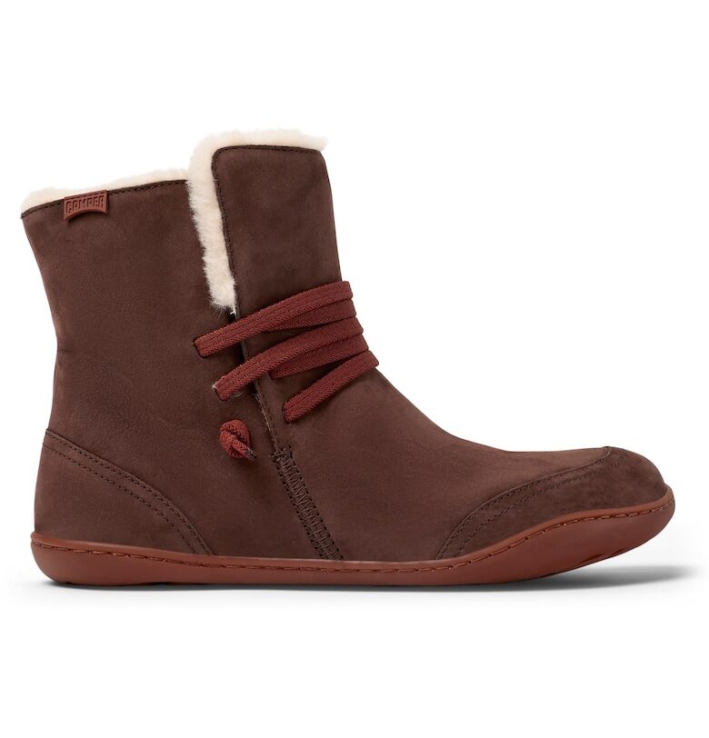 Боти Peu Cami от набук - Кафяв Camper