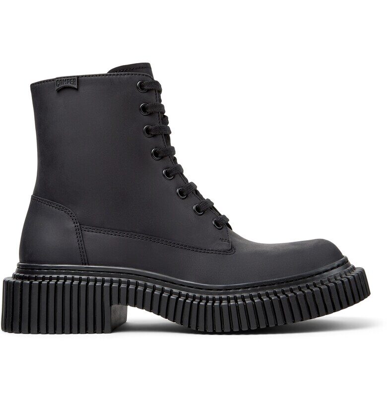 Боти Pix Berlin от набук - Черен Camper