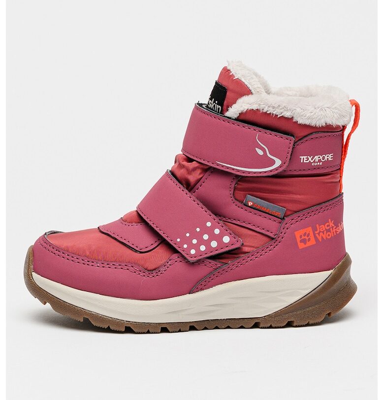 Боти Polar Bear с велкро и текстил - Аметист Jack Wolfskin