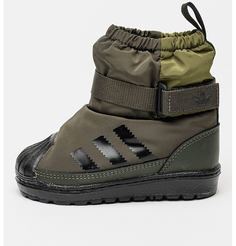 Боти Superstar 360 с велкро - Тъмно каки adidas Originals