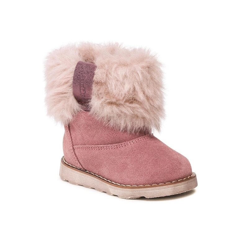 Боти за момиче -  301438434 - Розови - Естествена кожа/Велур - Froddo