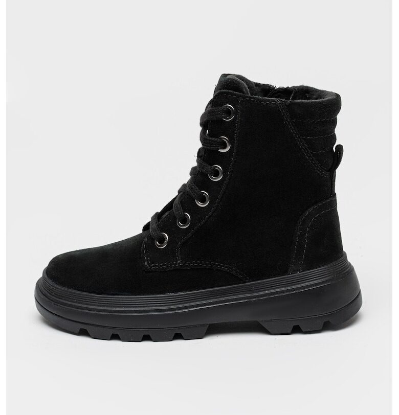 Боти от велур - Черен Geox