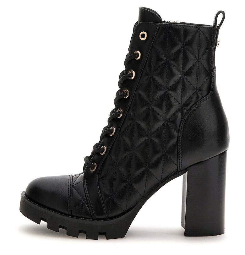 Боти от еко кожа с масивен ток - Черен GUESS