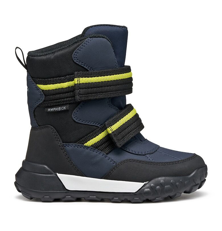 Боти с велкро - Черен/Тъмносин Geox