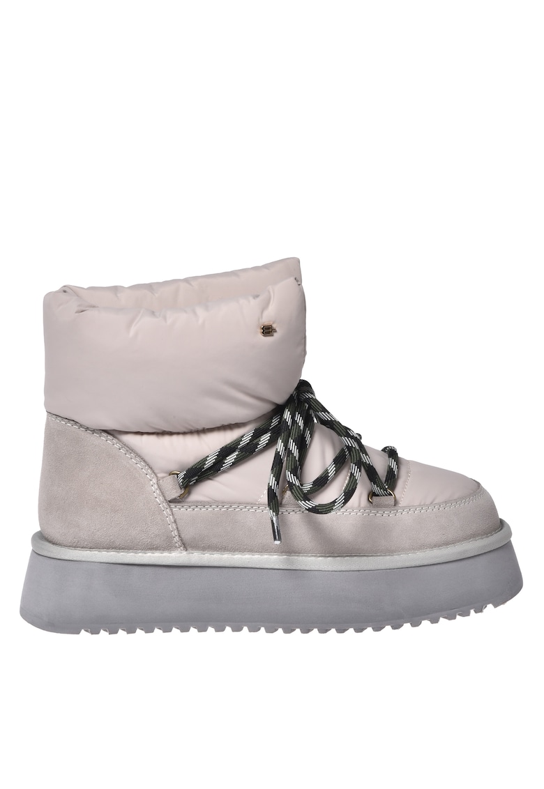 Боти с велур - Сив Baldinini