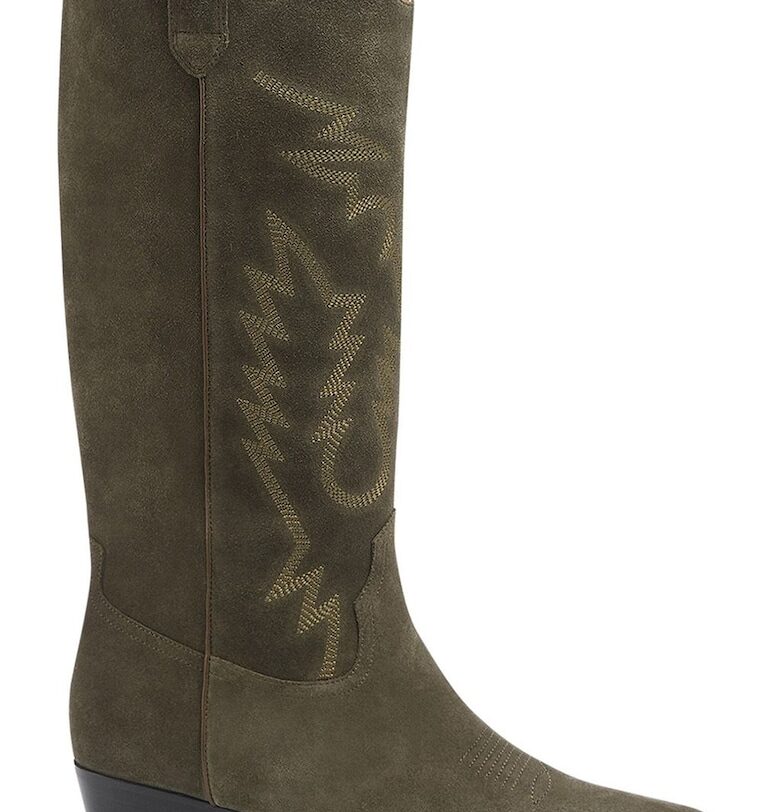 Боти с котешки ток - Бледо каки Potamy