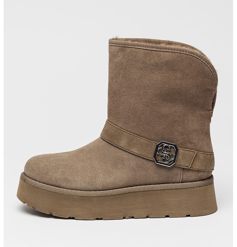 Боти с лесно обуване - Каки GUESS