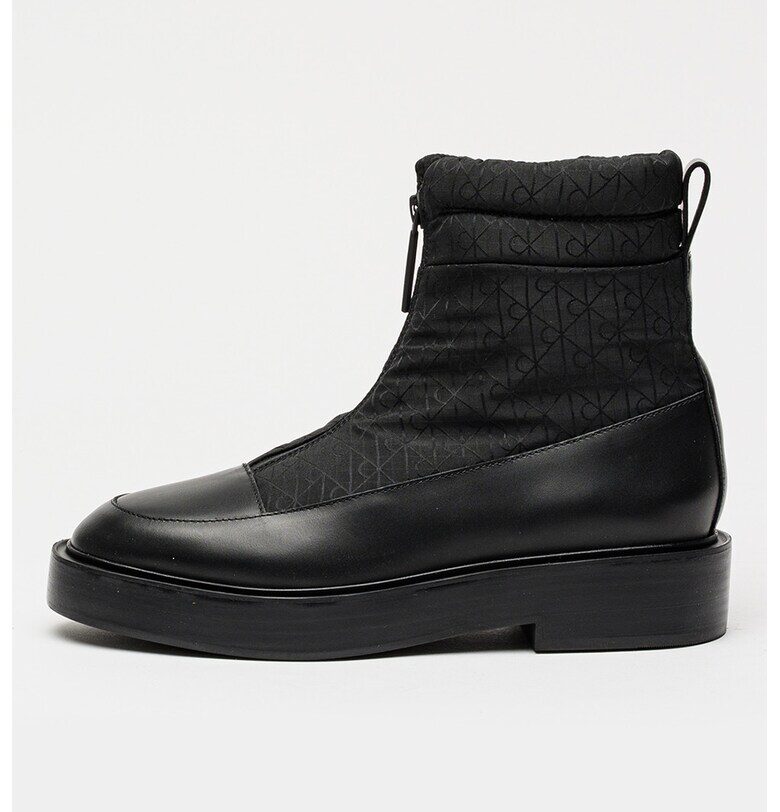 Боти с лого - Черен CALVIN KLEIN JEANS