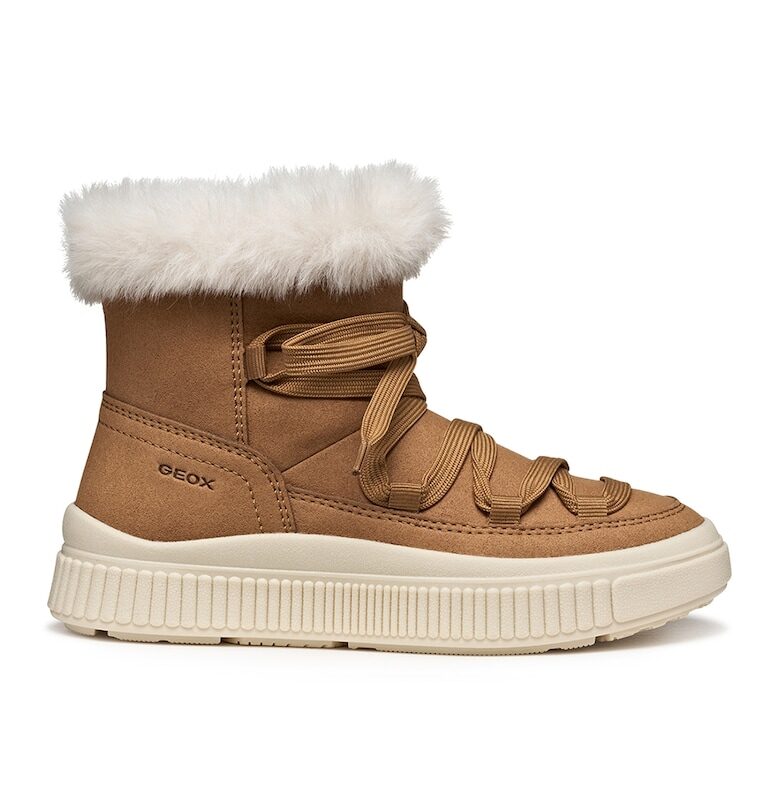 Боти с цип - Карамел Geox