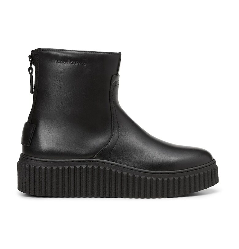 Боти с цип - Черен Marc OPolo