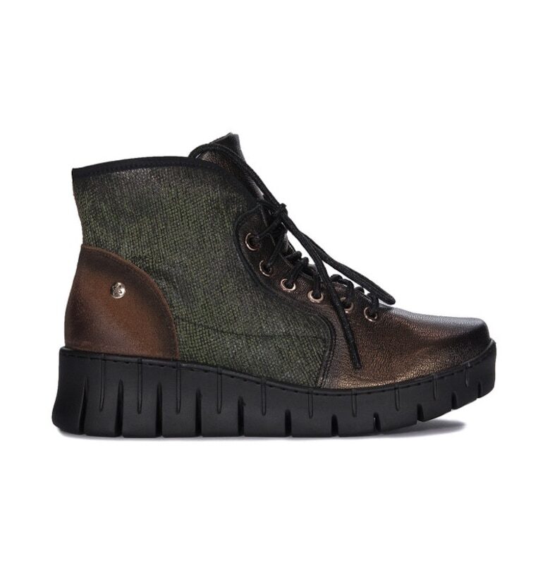 Ботуши 06702-09/00-8 Зелени -  Лачени Maciejka