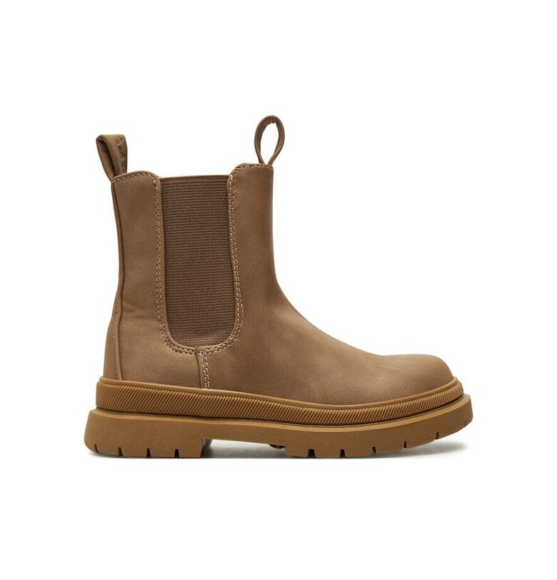 Ботуши 241562 B208 Бежови -  Еко кожа Garvalin