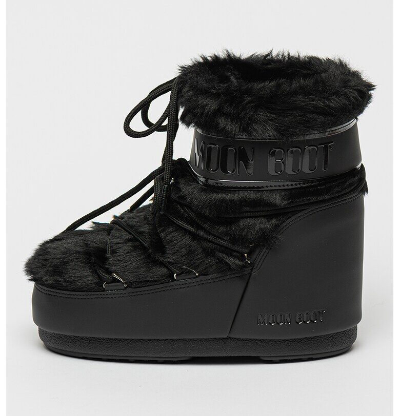 Ботуши Icon от еко пух - Черен Moon Boot