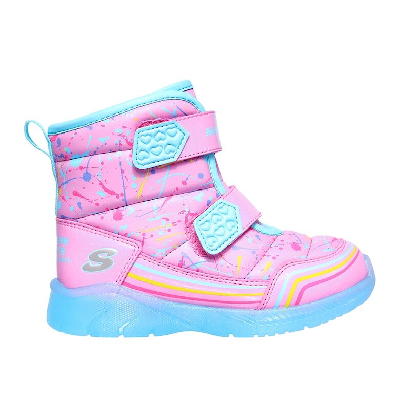 Ботуши Illumi-Brights Power с принт - Розово Skechers