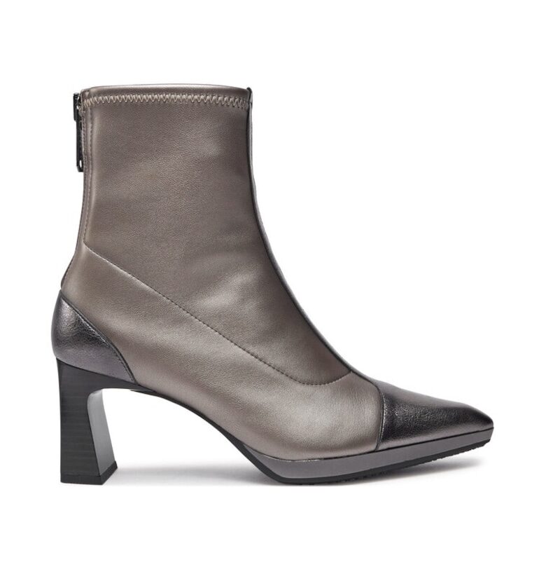 Ботуши Menorca-I24 HI243645 Silver -  Лачена кожа Hispanitas