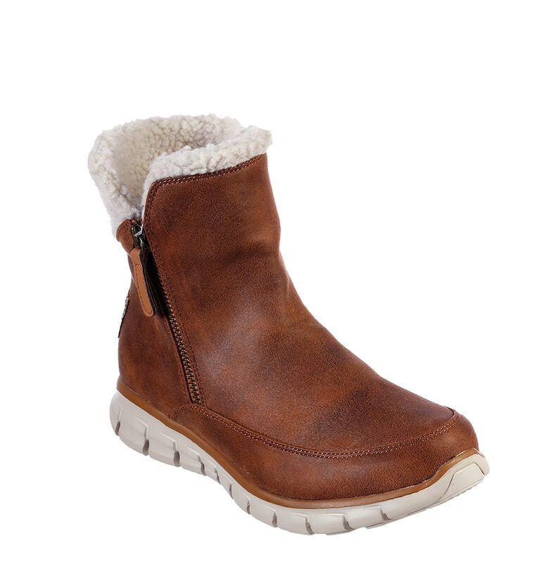 Ботуши  SynergyCollab - - Канелено кафяво Skechers