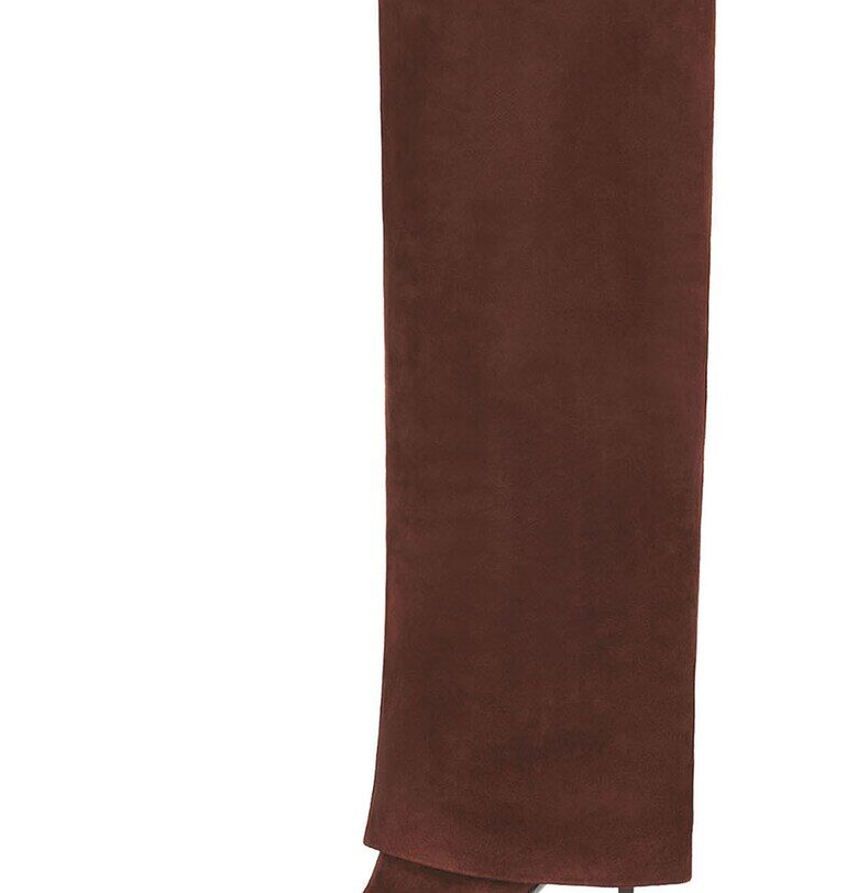 Ботуши до коляното - Тъмнокафяв Potamy